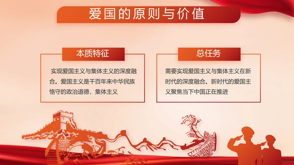 红色大气公安警察派出所动态PPT