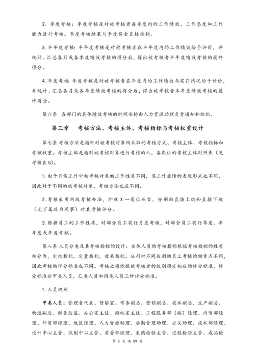 01-【标准制度】绩效考核体系（附全套流程）.docx