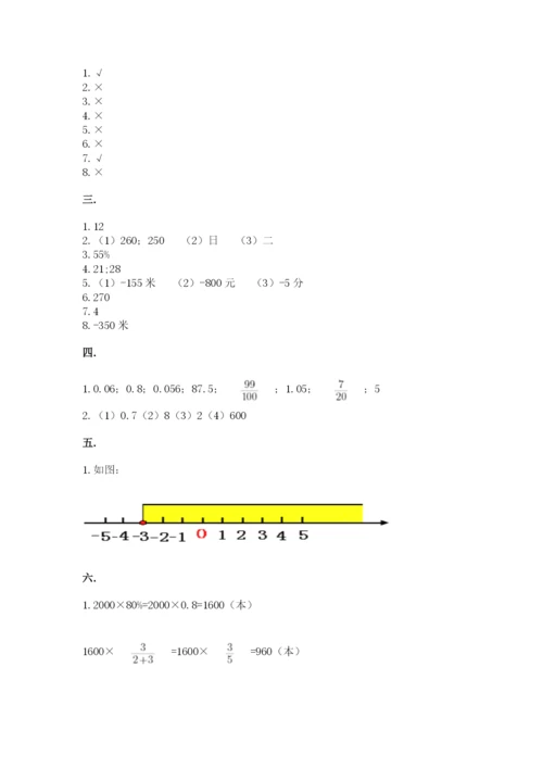北师大版小升初数学模拟试卷精品（黄金题型）.docx