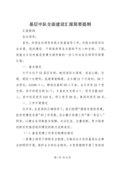 基层中队全面建设汇报简要提纲.docx