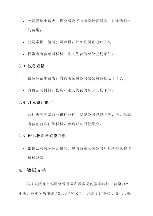 夷陵区注册公司方案