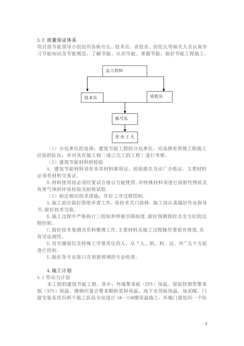 建筑节能施工方案.docx