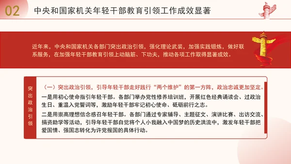 青年领导班子党课教育高质量推进年轻干部教育引领工作专题PPT课件