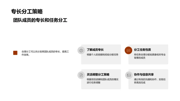 培训团队协作总结PPT模板