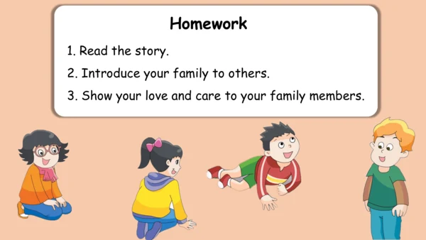 Unit 4 My family story time同步课件(共16张PPT)