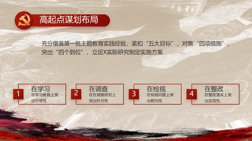 党支部党史学习教育工作总结动态PPT