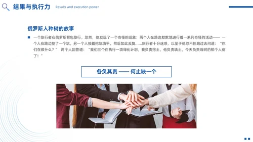 蓝色简约实拍风如何提高执行力高效执行力PPT