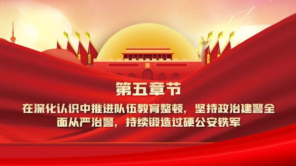 全面从严治警公安政治轮训专题党课PPT