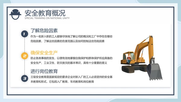 建筑新工人三级安全教育培训ppt模板