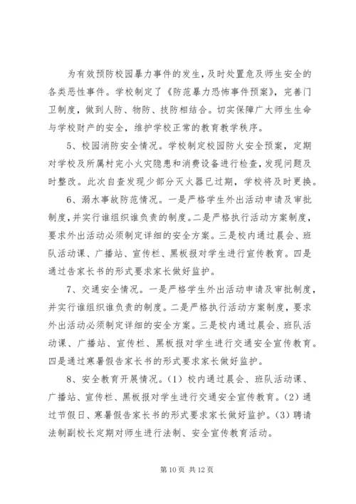 学校损害群众利益专项整治工作自检自查报告.docx