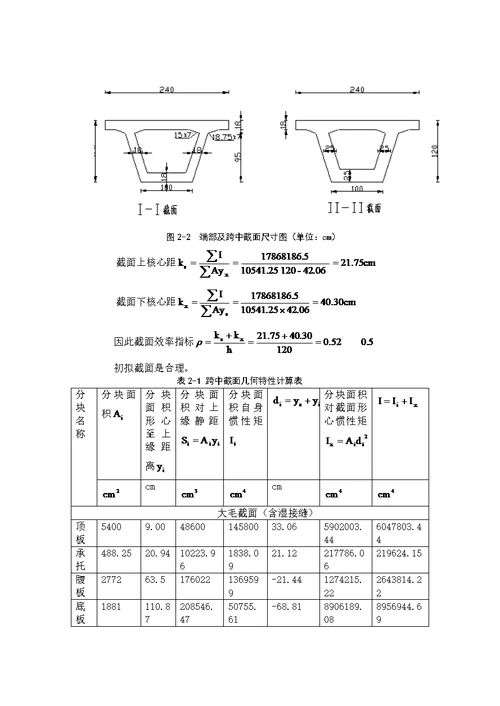 高速公路三号跨线桥设计箱型梁桥设计