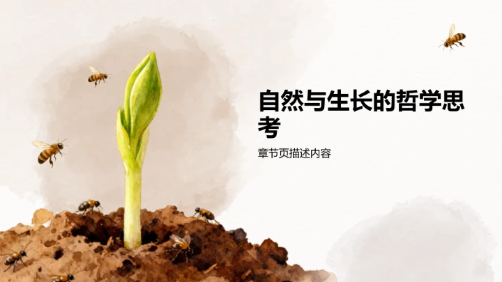 二十四节气之惊蛰PPT模板