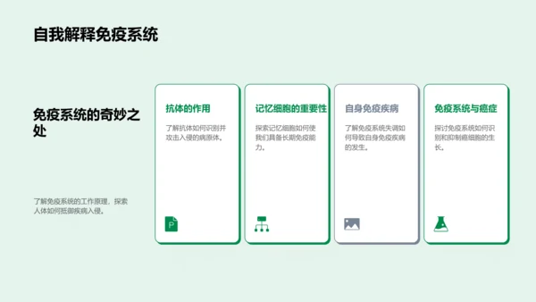 免疫系统概论PPT模板