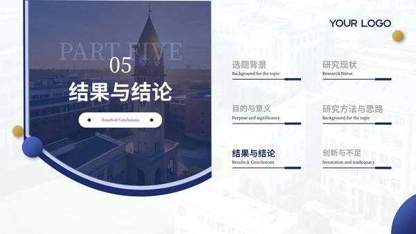 蓝色渐变学院风毕业答辩小组汇报PPT模板