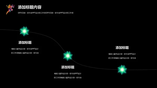 美术酷炫艺术创意通用PPT模板