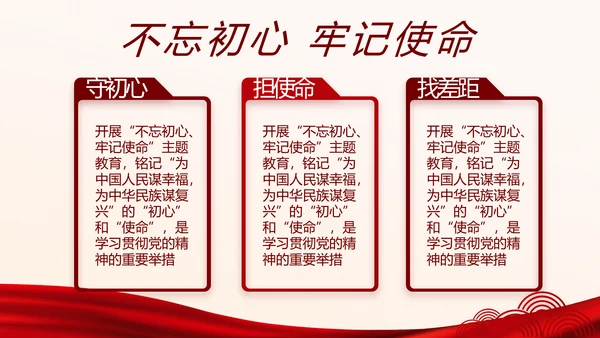 红色党建党支部工作专题PPT动态模板