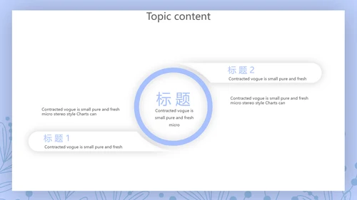 小清新个人简历岗位竞聘述职报告动态PPT模板