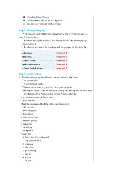Module 7 Unit 2 教学详案