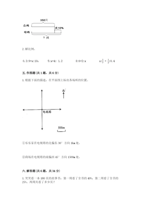 北京版六年级下册数学期末测试卷（综合卷）.docx