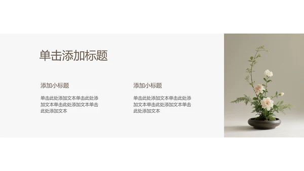 浅色简约职业计划PPT模板