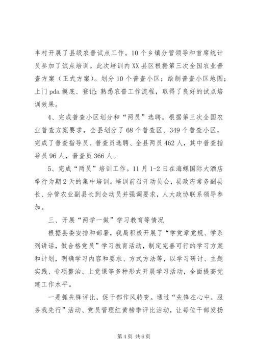 统计局总结及计划.docx