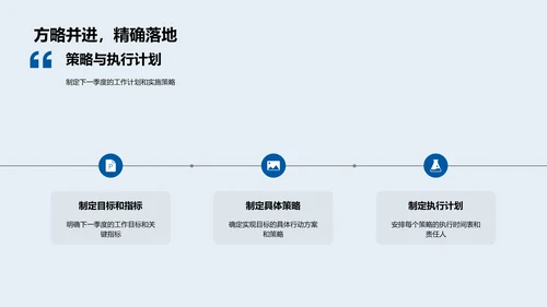 新媒体季度报告PPT模板