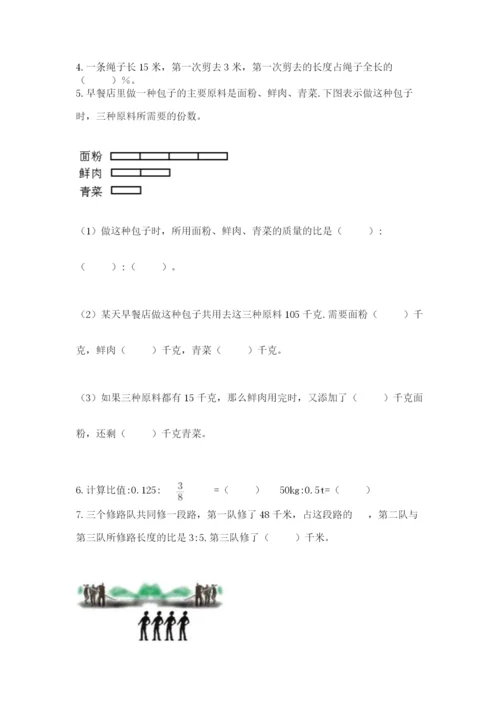 人教版六年级数学下学期期末测试题含答案（最新）.docx