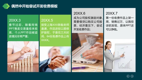 广告创意个性人群亮点励志正能量PPT模板