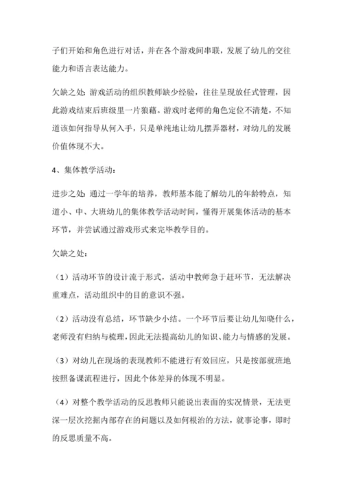 格林斯特幼儿园保教质量分析总结.docx