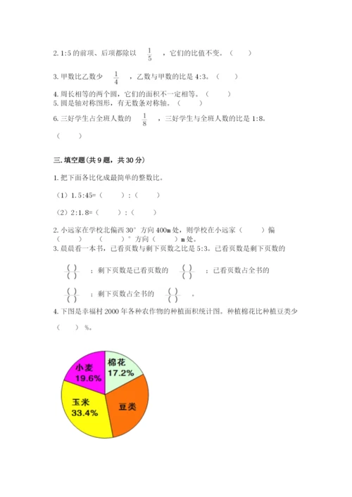 小学数学六年级上册期末考试试卷（培优b卷）.docx