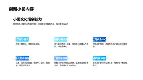 小暑传媒策略报告PPT模板