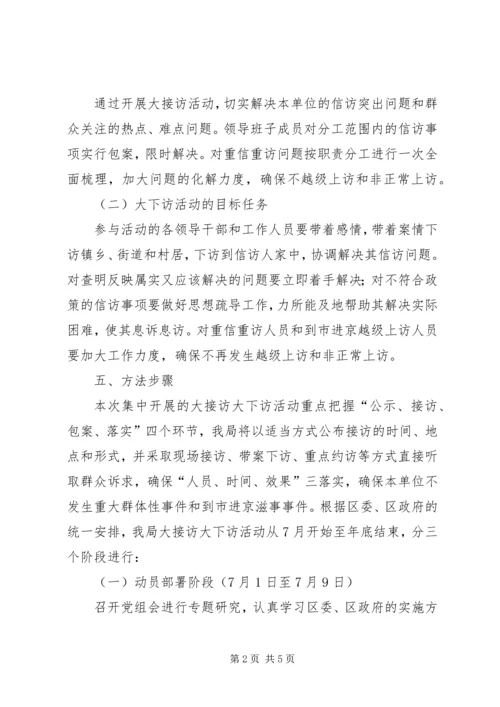 领导大接访大下访活动实施方案 (3).docx