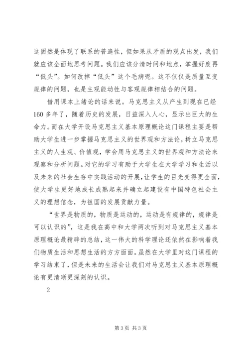 学习马克思主义原理的感想 (4).docx