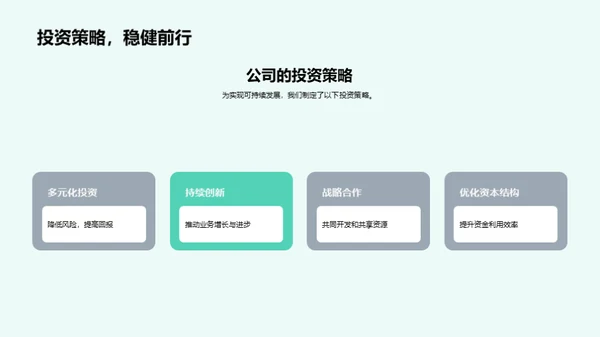 公司发展盘点与展望