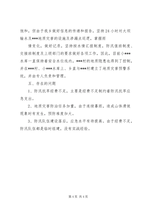 乡镇防汛抗旱工作总结_1.docx