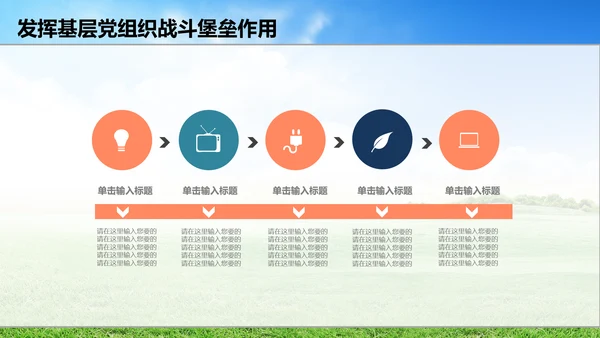 新农村精准扶贫开发工作PPT模板