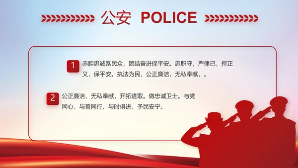 公安警察年终工作总结汇报PPT