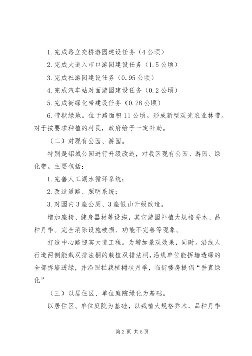 街区加强园林绿化整治方案.docx