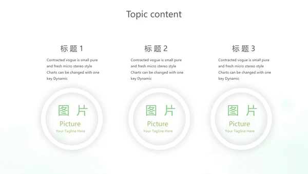 绿色小清新述职报告动态PPT模板