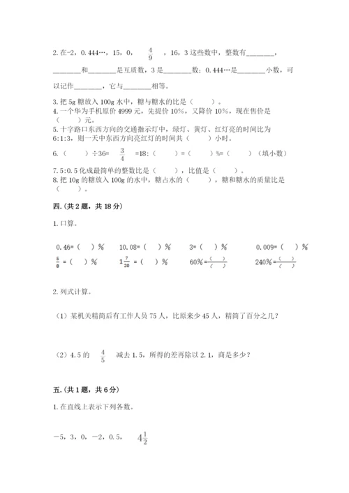 小升初数学综合模拟试卷及参考答案【综合题】.docx