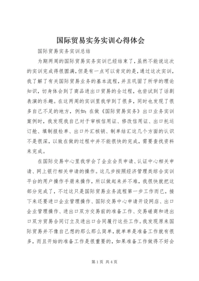 国际贸易实务实训心得体会 (6).docx