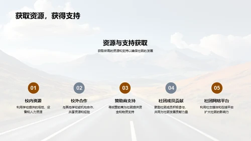 构建社团辉煌路线