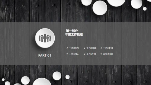 木质立体工作汇报通用PPT模板
