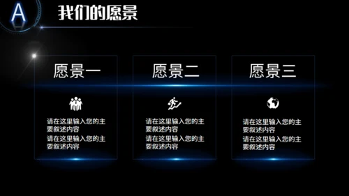 全球视野商业计划通用PPT模板