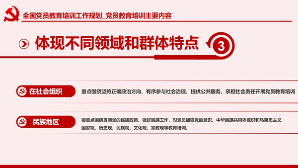 学习解读全国党员教育培训工作规划PPT微党课