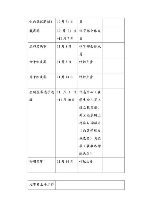 北京交通大学院际杯篮球赛综合计划书.docx