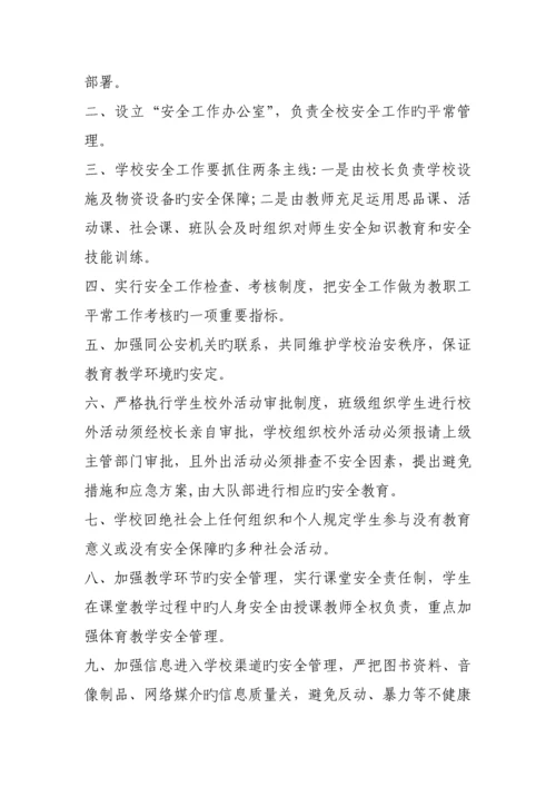 校门安全管理新版制度汇编.docx