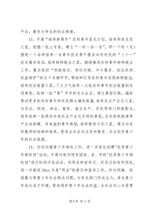 共青团工作重点 (8).docx