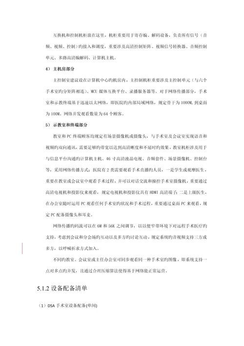 医院远程医疗系统建设专题方案.docx