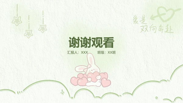 兔崽子绿色卡通风学习总结